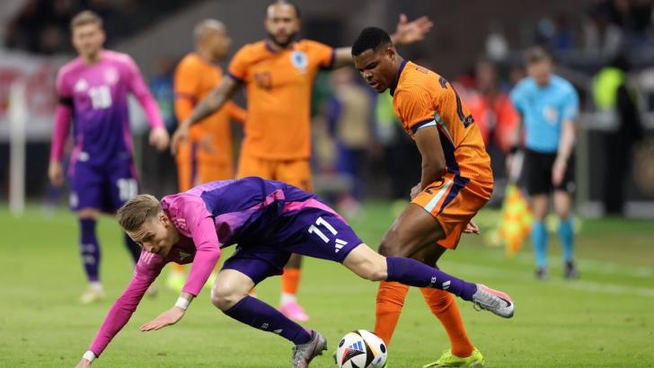 Netherlands and Inter Milan defender Denzel Dumfries